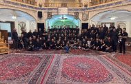 عکس یادگاری شب آخر عزاداری هیئت احمدی محله پنجاهه نائین